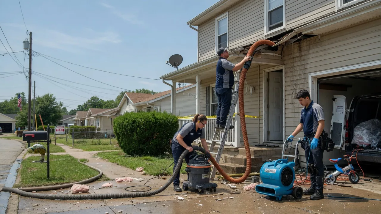 Water Damage Restoration in Galesburg, IL near me